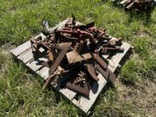 Pallet of sweeps and chisels