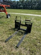 Quick attach forks