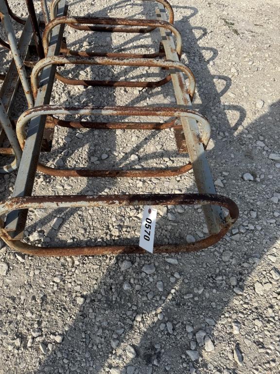 Barrel rack.