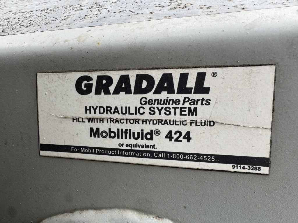 2007 Gradall XL3100, only 11,823 miles. 4203hrs