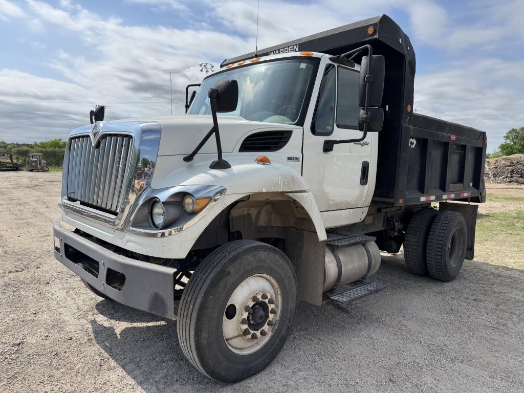 2011 International dump truck. 111,732 miles.