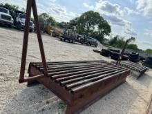 63"x16'x26" cattle guard.