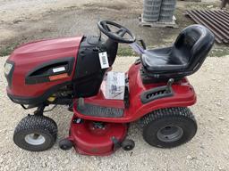 Craftsman 42" gas mower. Runs, drives.