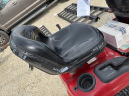 Craftsman 42" gas mower. Runs, drives.