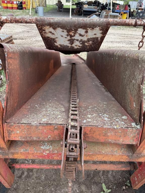 Hay bale elevator. Will need rubber.