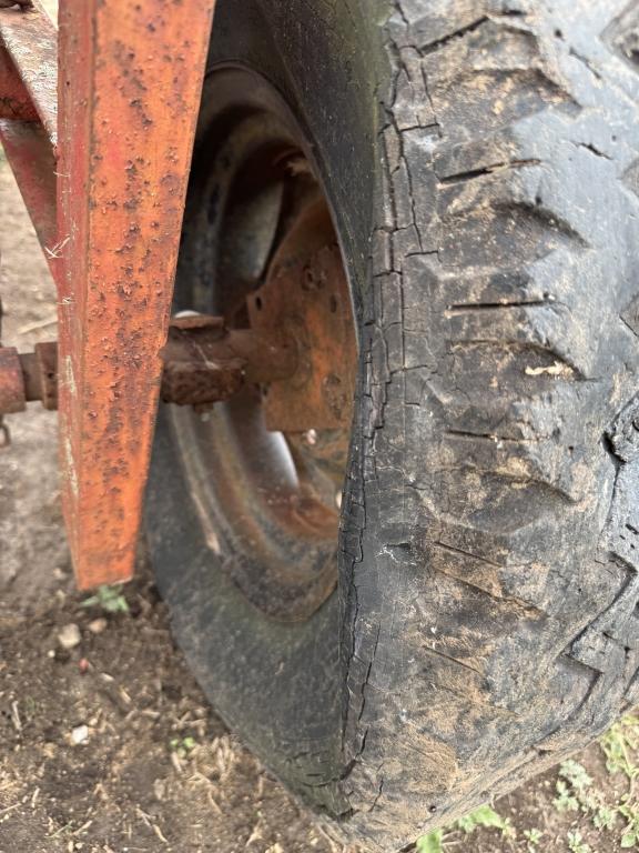 Hay bale elevator. Will need rubber.
