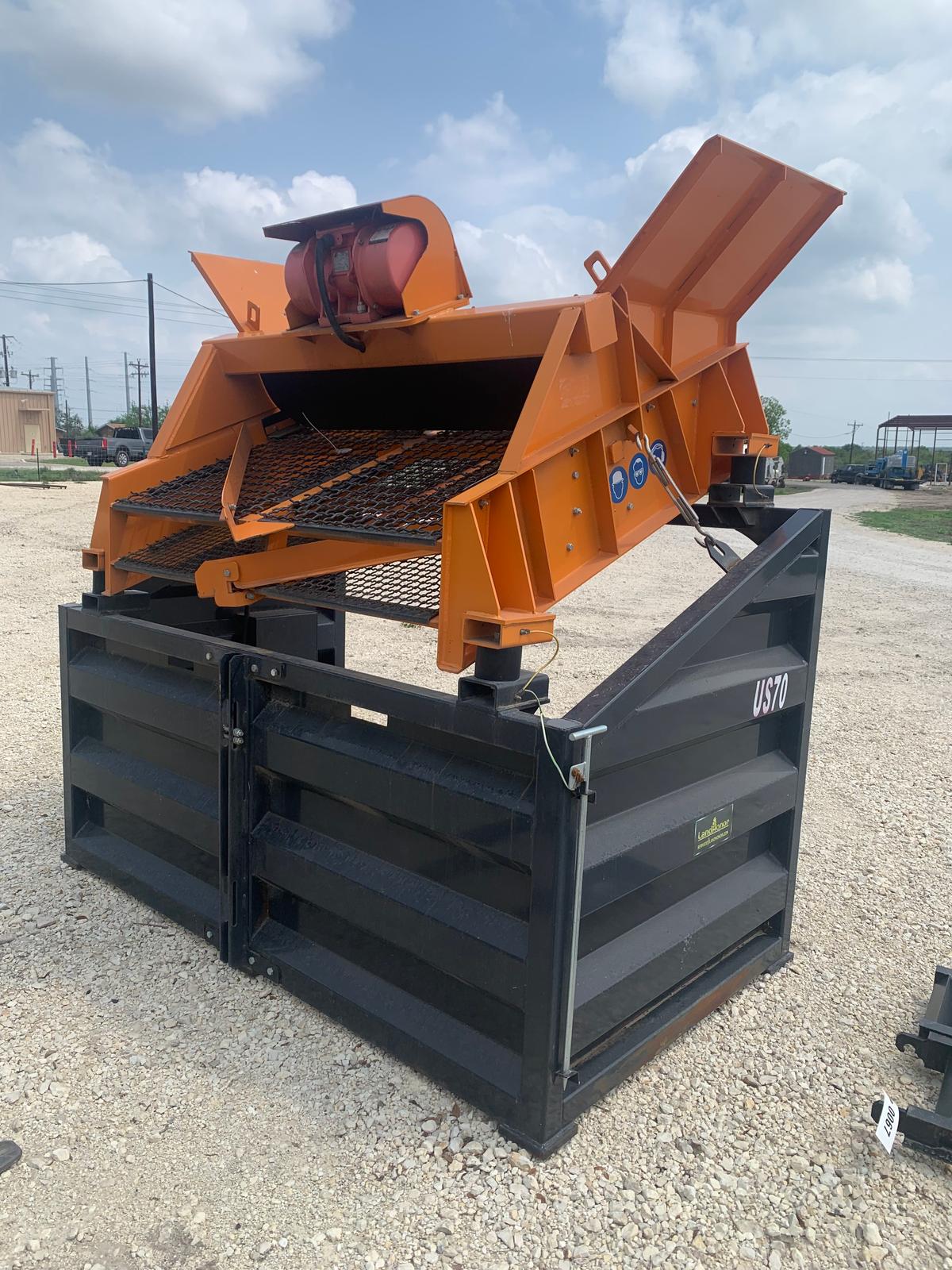 Vibratory rock screen