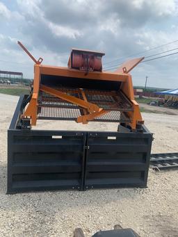 Vibratory rock screen