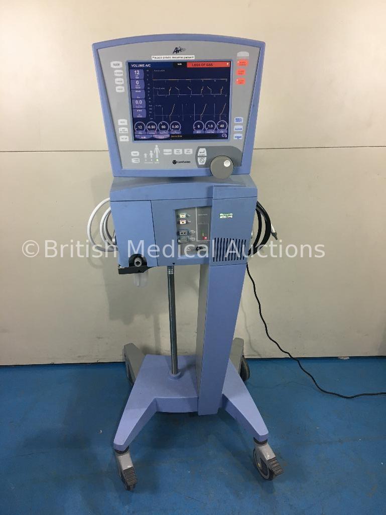 Carefusion Avea Ventilator Model 17210-09 Version 4.6B with Hoses (Powers Up with "Device Error"