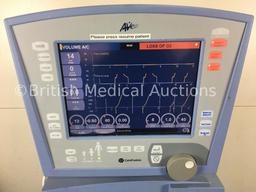 Carefusion Avea Ventilator Model 17210-09 Version 4.6B with Hoses (Powers Up with "Device Error"