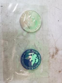 1973 Uncirculated Eisenhower Dollar