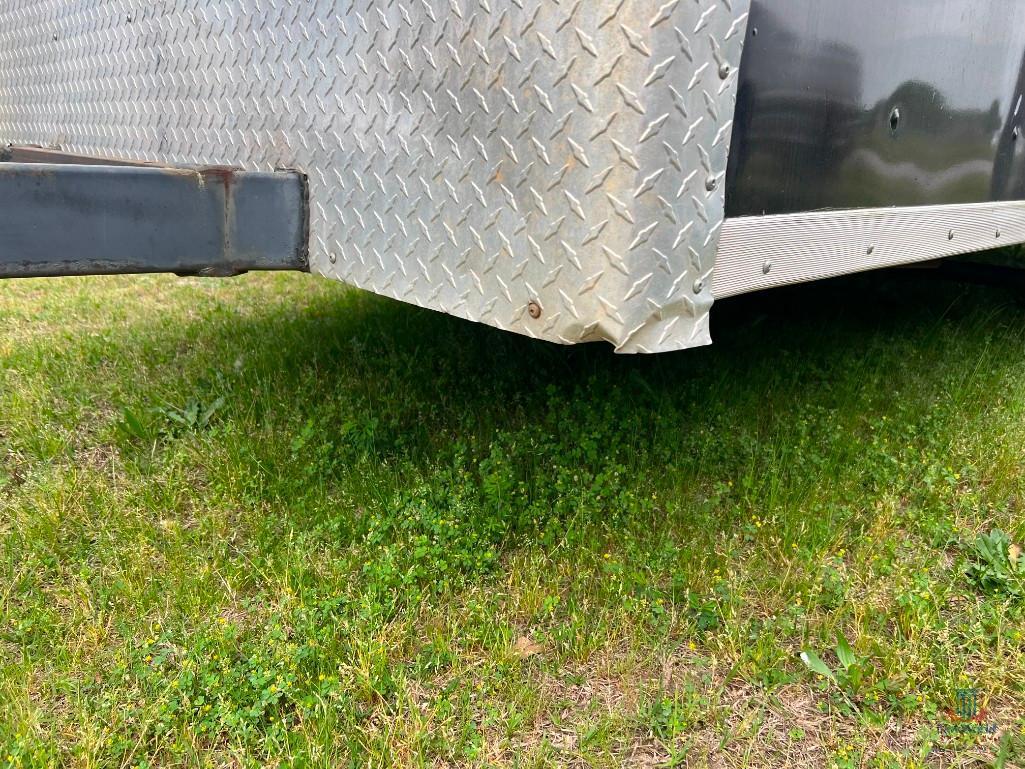 12'x6' ENCLOSED TRAILER**NO TITLE, INVOICE ONLY**