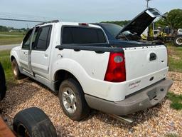 * SEIZED ITEM * 2001 Ford Explorer Sport Trac Vehicle , VIN # 1FMZU67E81UA98779;*INVOICE ONLY*