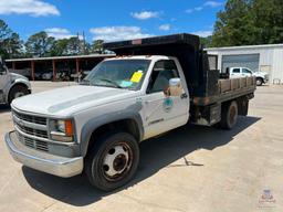 2000 Chevrolet C3500 Flat Bed Truck, VIN # 1GBKC34F9YF461548