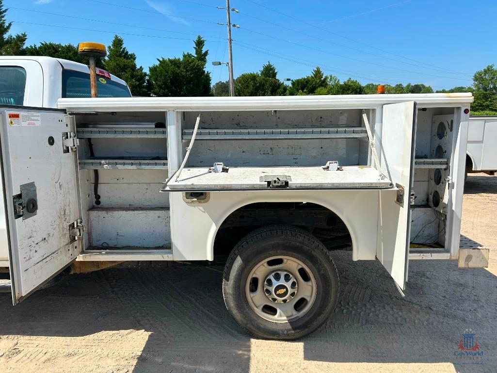 2015 Chevrolet Silverado Service Truck, VIN # 1GB1CUEG3FF663954