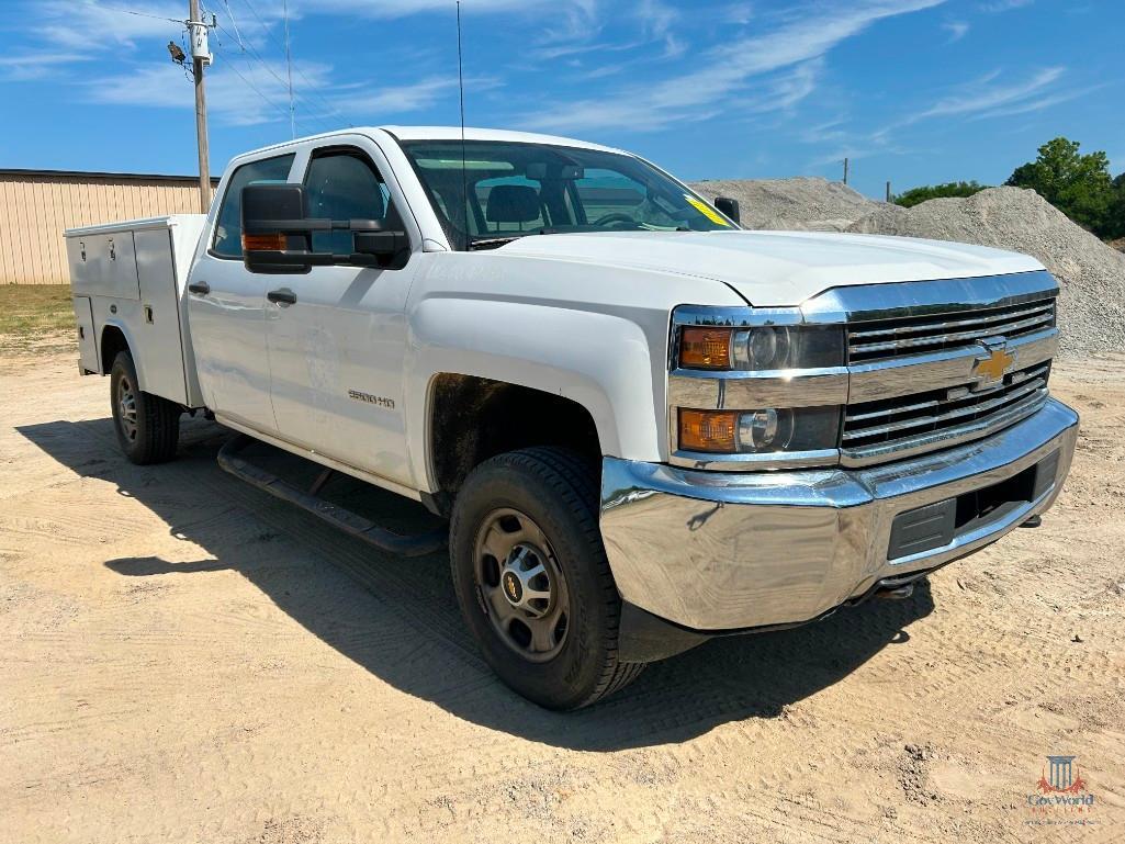 2015 Chevrolet Silverado Service Truck, VIN # 1GB1CUEG3FF663954