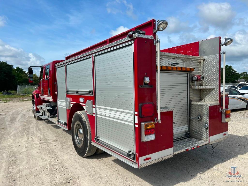 2007 International 4400 Fire Rescue Truck, VIN # 1HTMKAZR97H354715