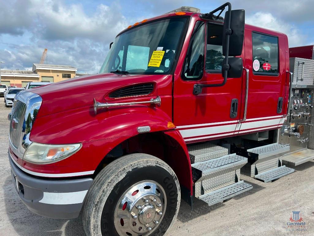 2007 International 4400 Fire Rescue Truck, VIN # 1HTMKAZR97H354715