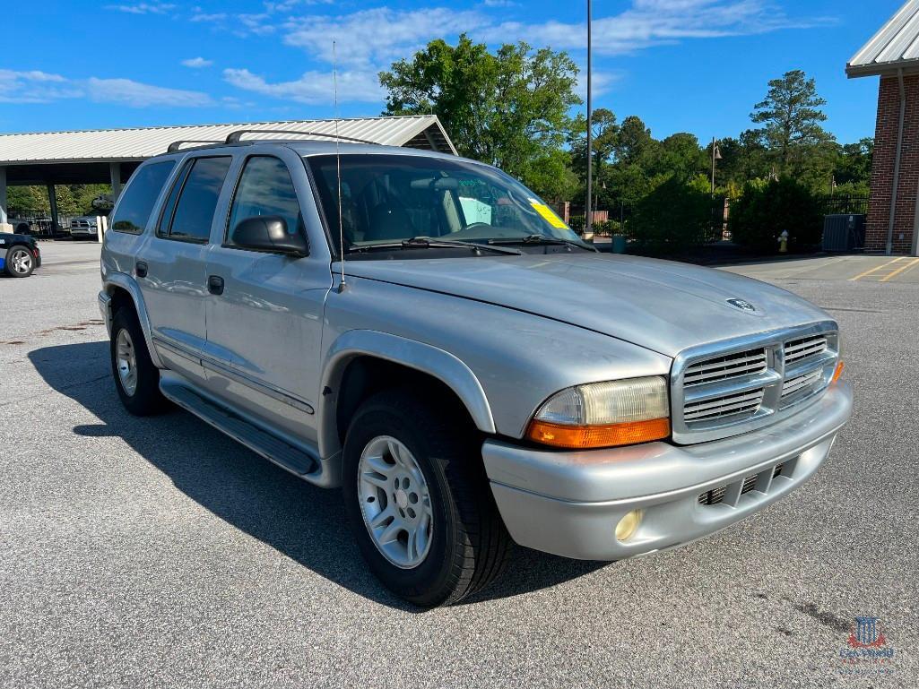 2003 Dodge Durango Multipurpose Vehicle (MPV), VIN # 1D4HR48N83F606327