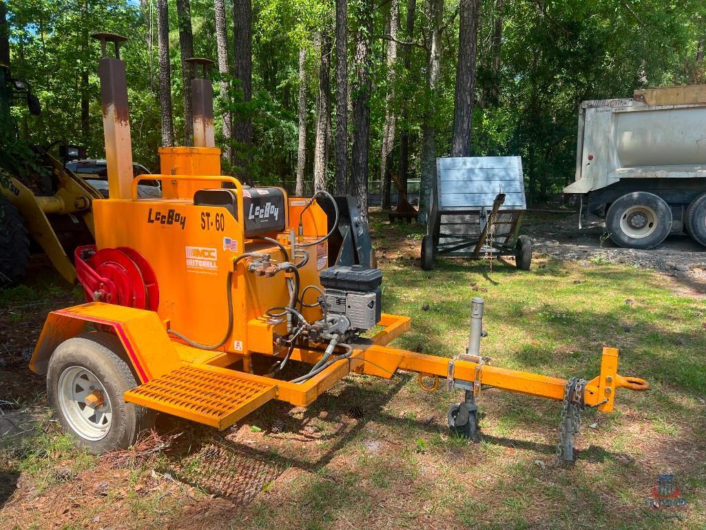 LEEBOY ASPHALT TACK SPRAYER DISTRIBUTOR TRAILER