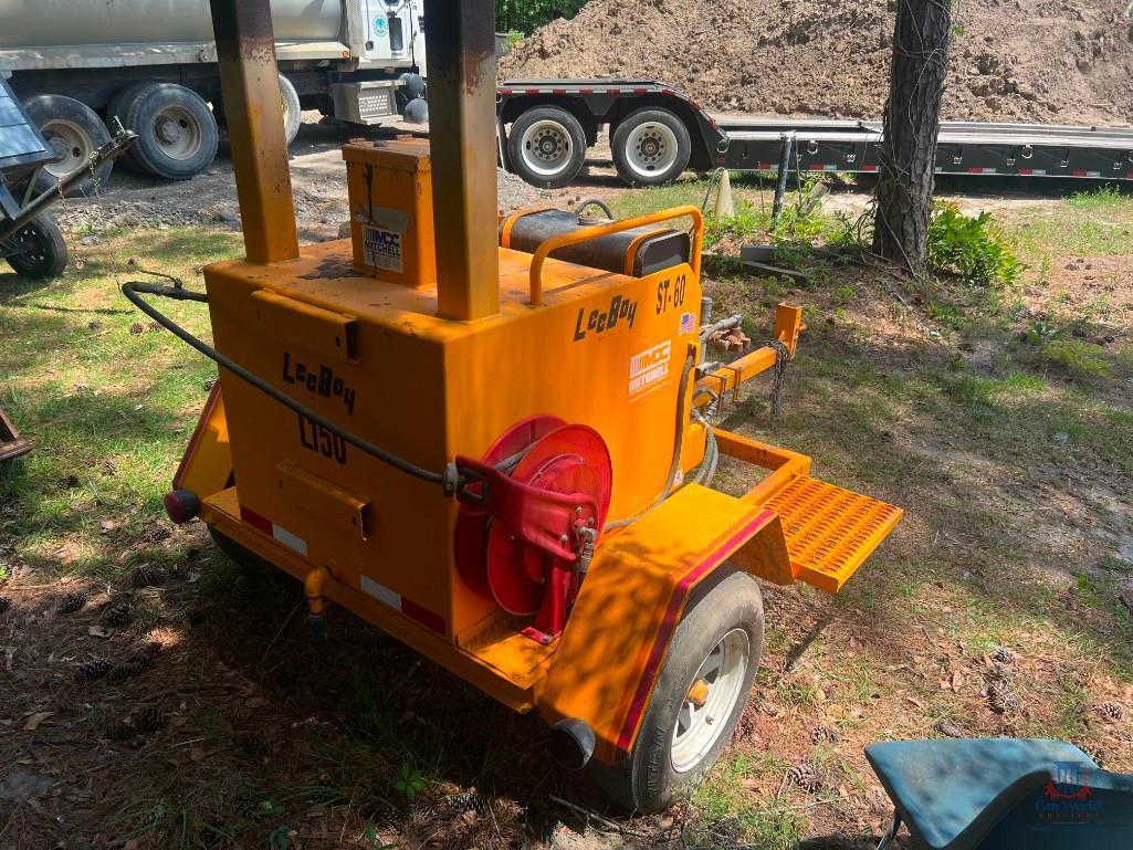 LEEBOY ASPHALT TACK SPRAYER DISTRIBUTOR TRAILER