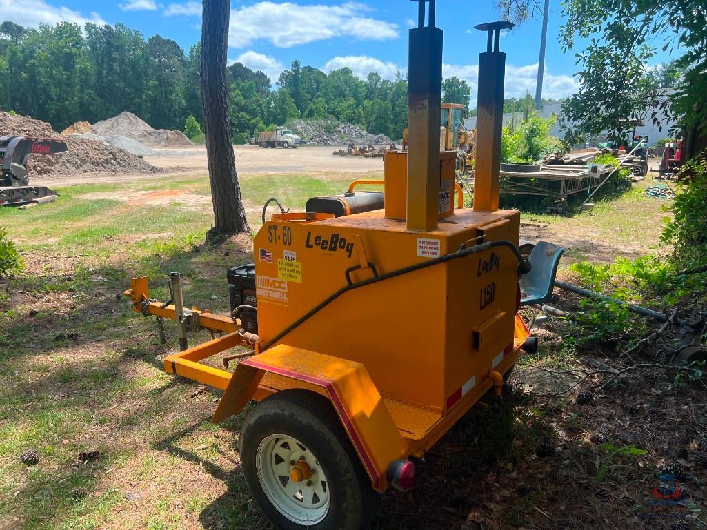 LEEBOY ASPHALT TACK SPRAYER DISTRIBUTOR TRAILER