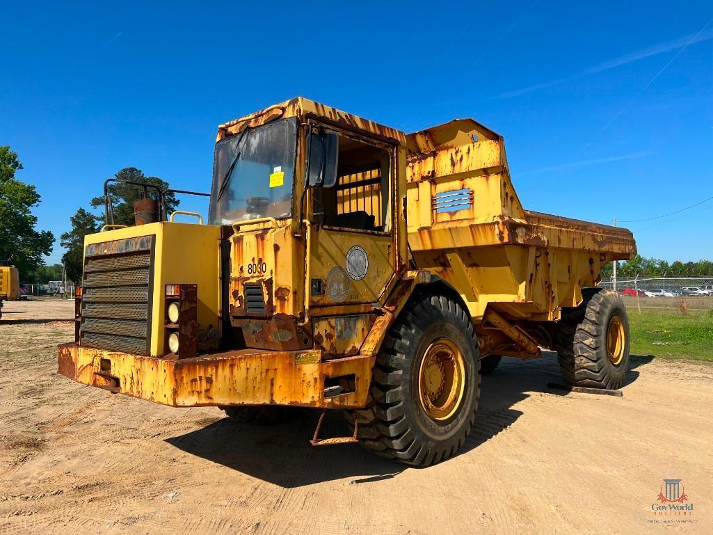 1990 CATERPILLAR D25D OFF-ROAD DUMP TRUCK;SER#1HK00100