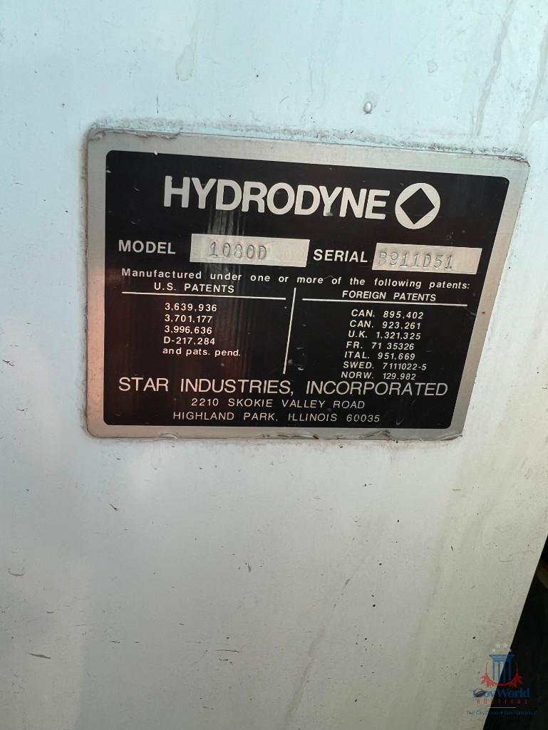 HYDRODYNE 1080D SWEEPER, SN-B911D51