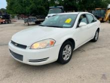 2008 Chevrolet Impala Passenger Car, VIN # 2G1WB55K381350730