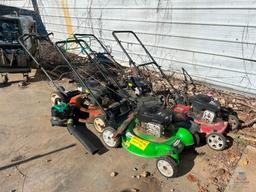 VARIOUS WALK BEHIND MOWERS
