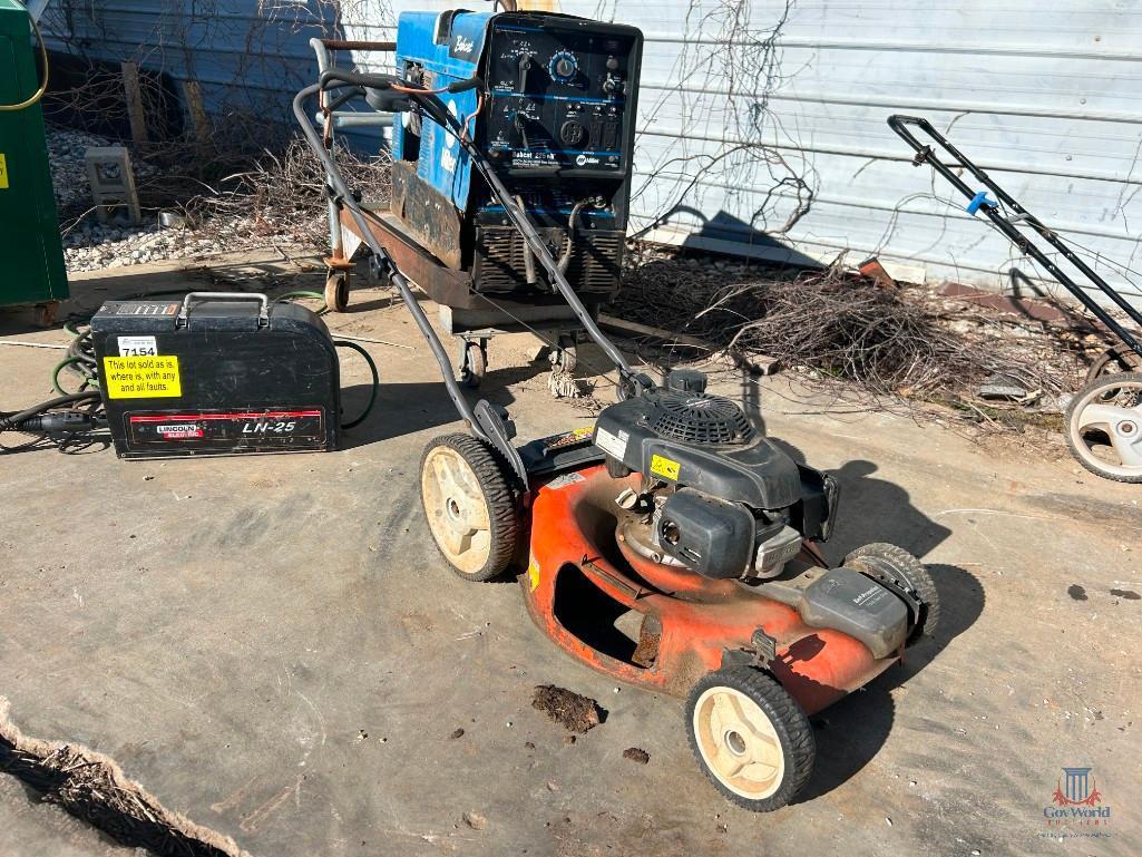 VARIOUS WALK BEHIND MOWERS