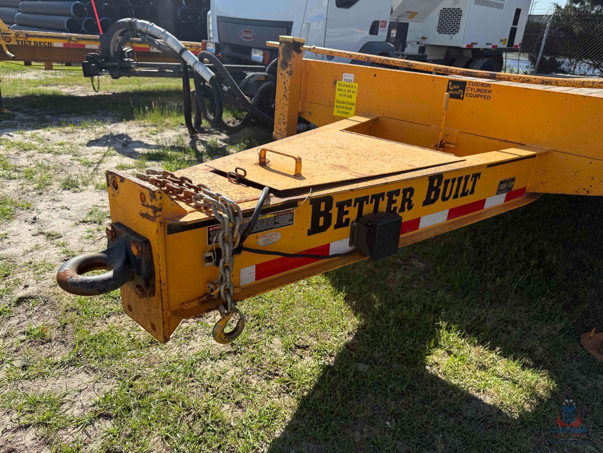 BETTER BUILT TANDEM AXLE EQUIPMENT TRAILER; VIN #4MNFP2922H1000557