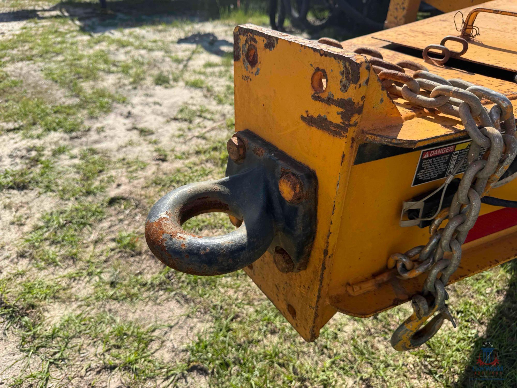 BETTER BUILT TANDEM AXLE EQUIPMENT TRAILER; VIN #4MNFP2922H1000557