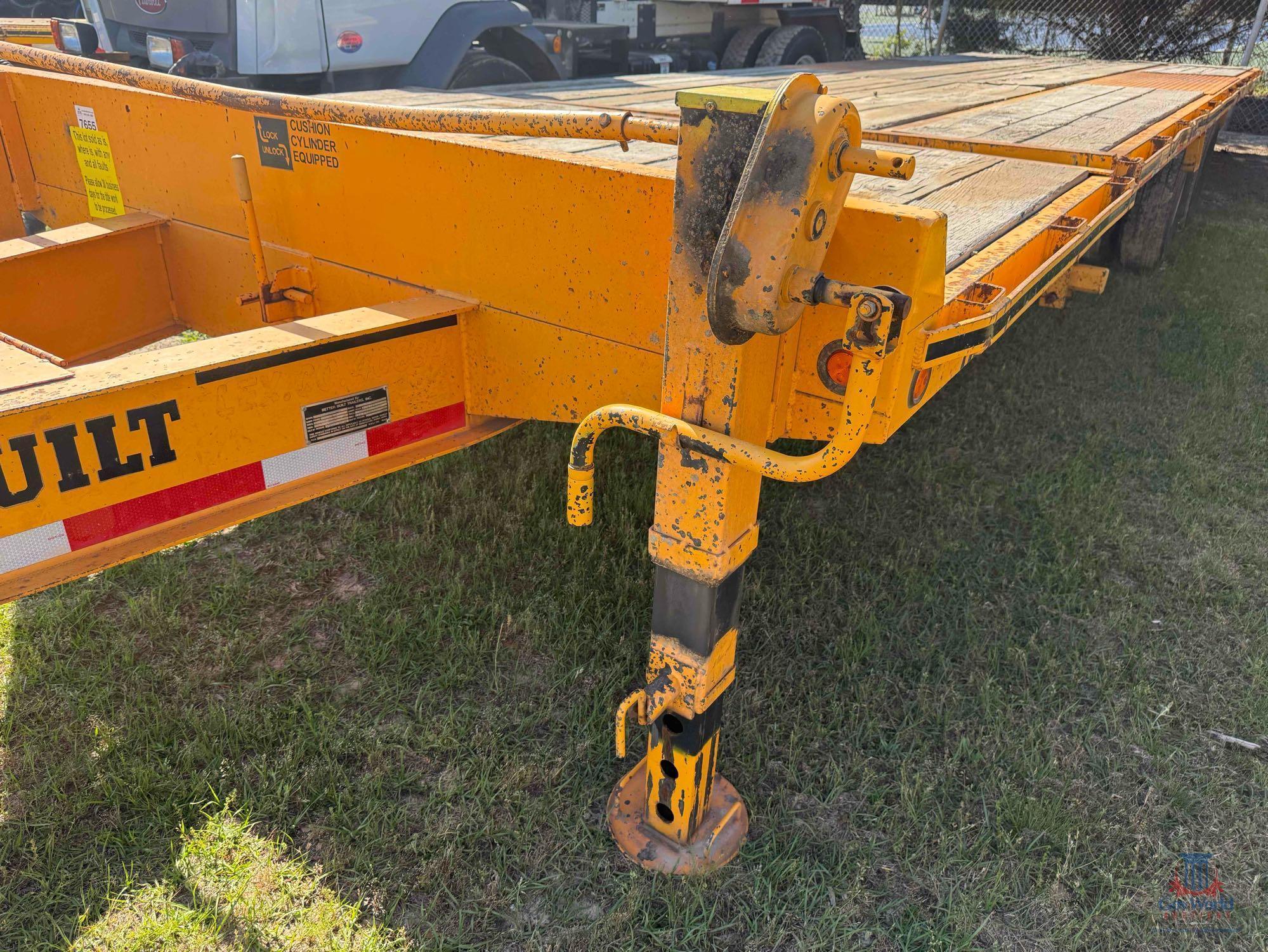 BETTER BUILT TANDEM AXLE EQUIPMENT TRAILER; VIN #4MNFP2922H1000557