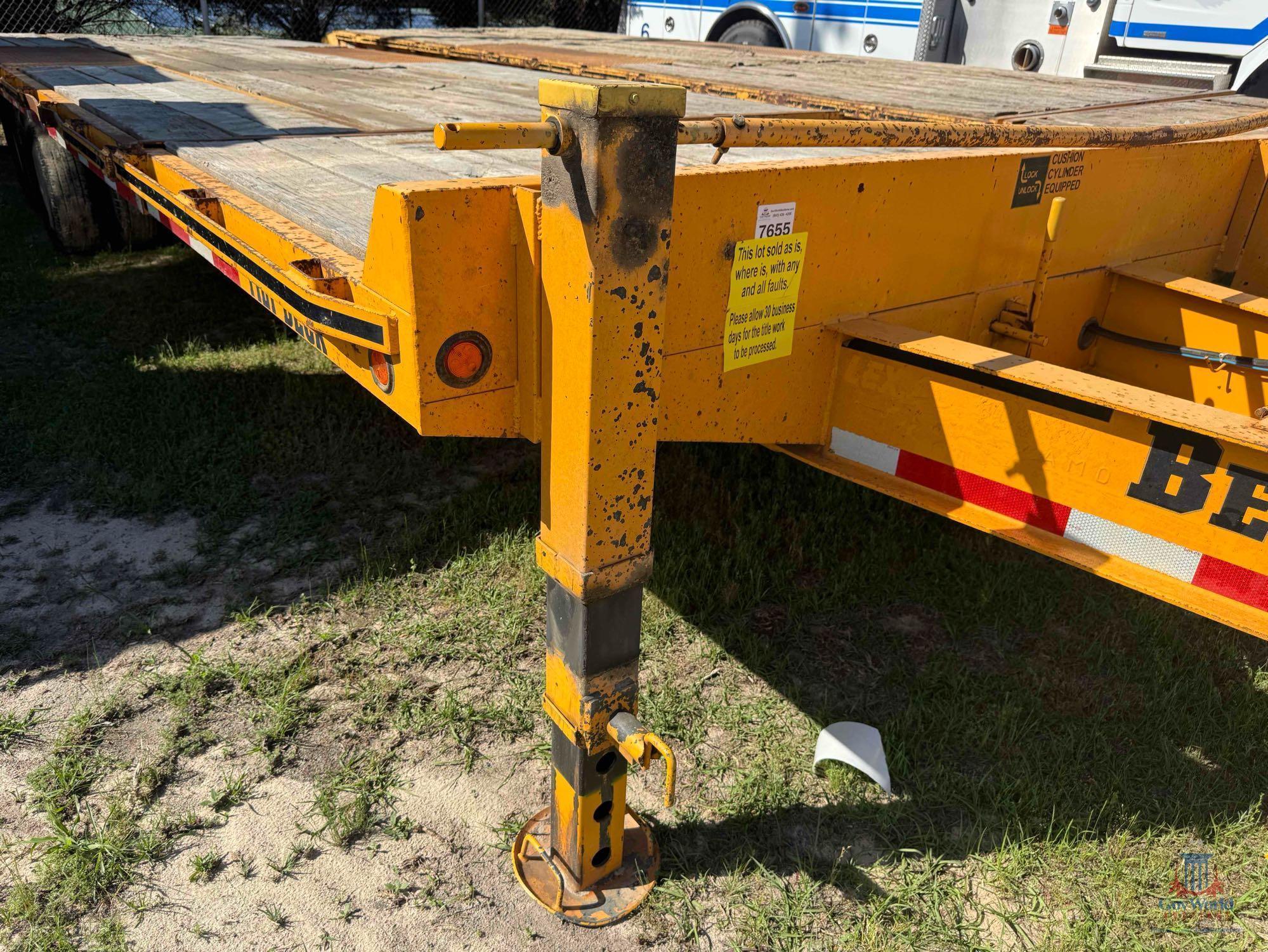 BETTER BUILT TANDEM AXLE EQUIPMENT TRAILER; VIN #4MNFP2922H1000557