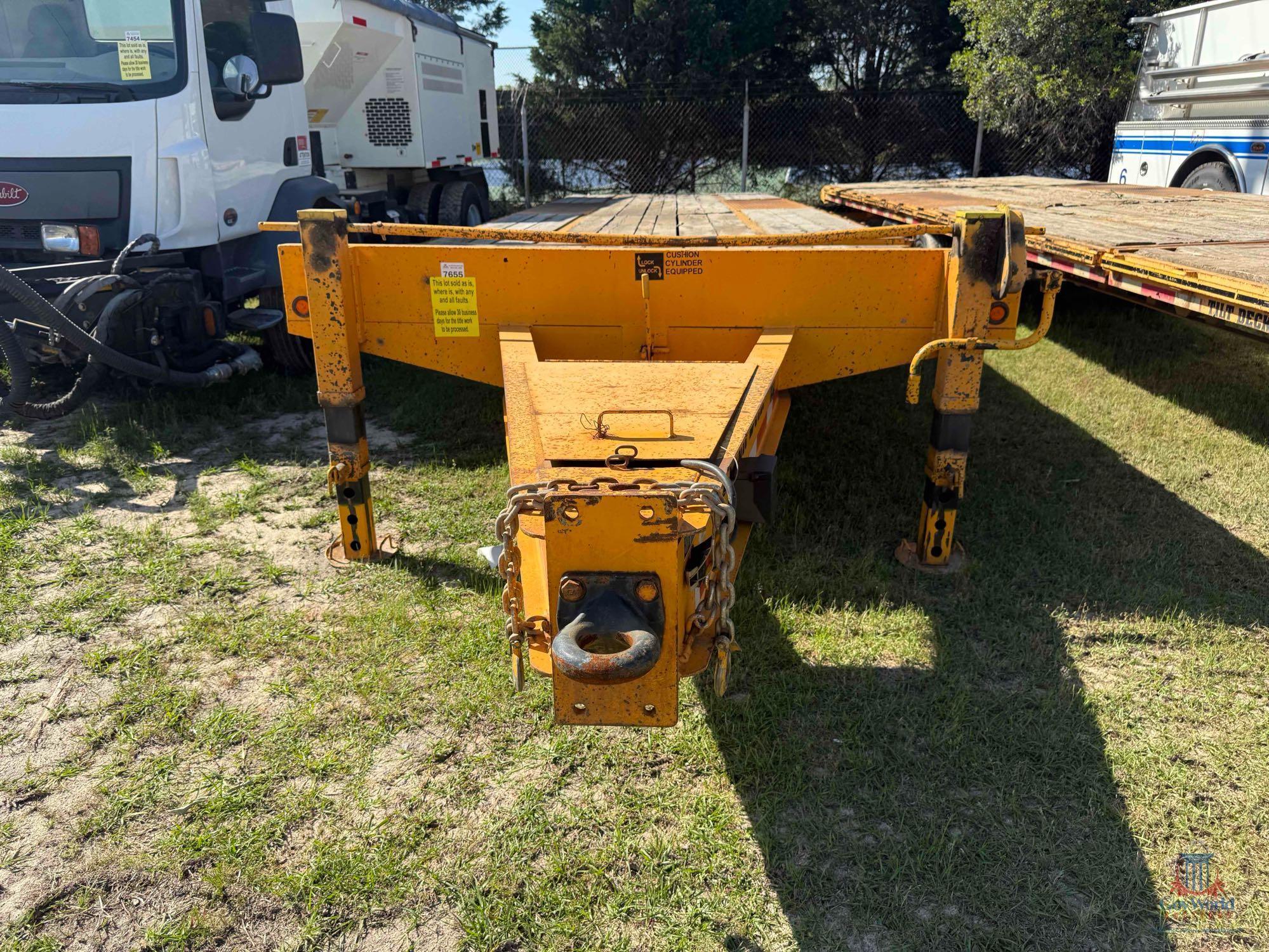 BETTER BUILT TANDEM AXLE EQUIPMENT TRAILER; VIN #4MNFP2922H1000557