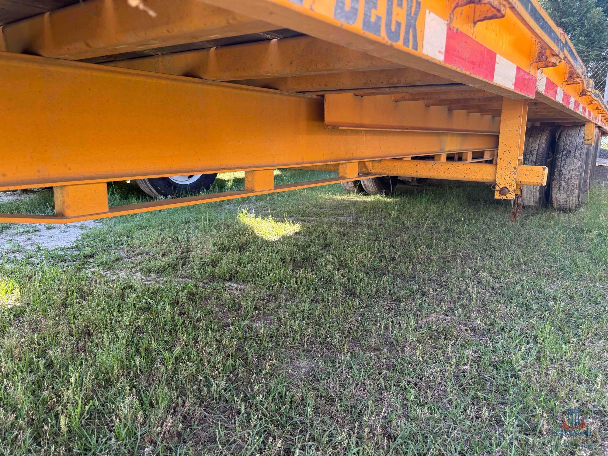 BETTER BUILT TANDEM AXLE EQUIPMENT TRAILER; VIN #4MNFP2922H1000557