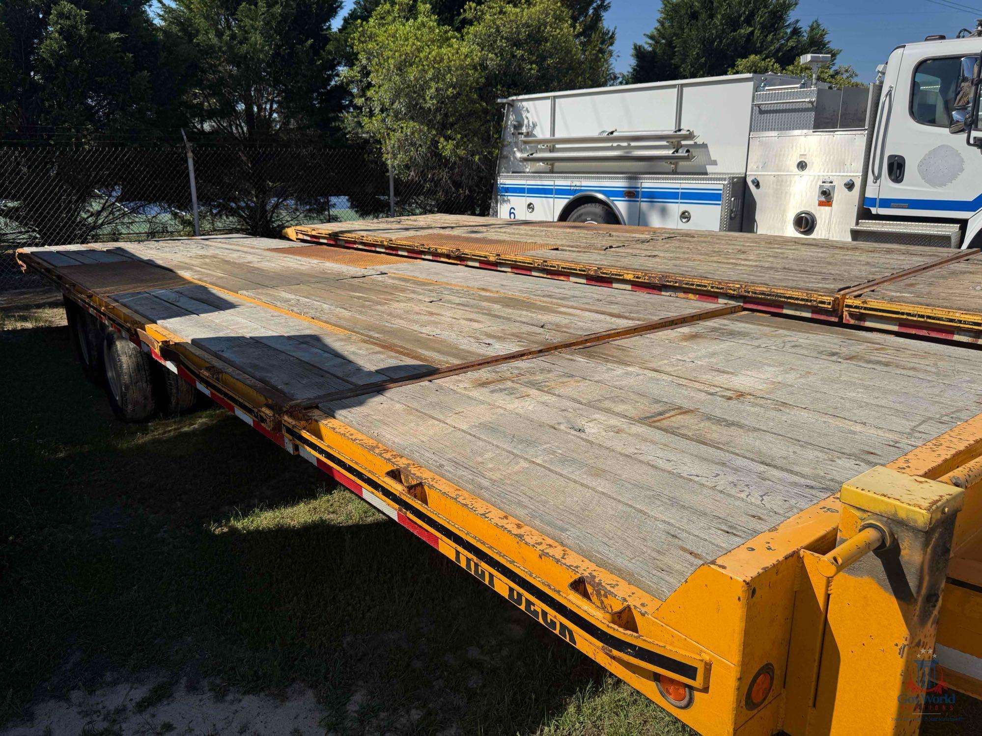 BETTER BUILT TANDEM AXLE EQUIPMENT TRAILER; VIN #4MNFP2922H1000557
