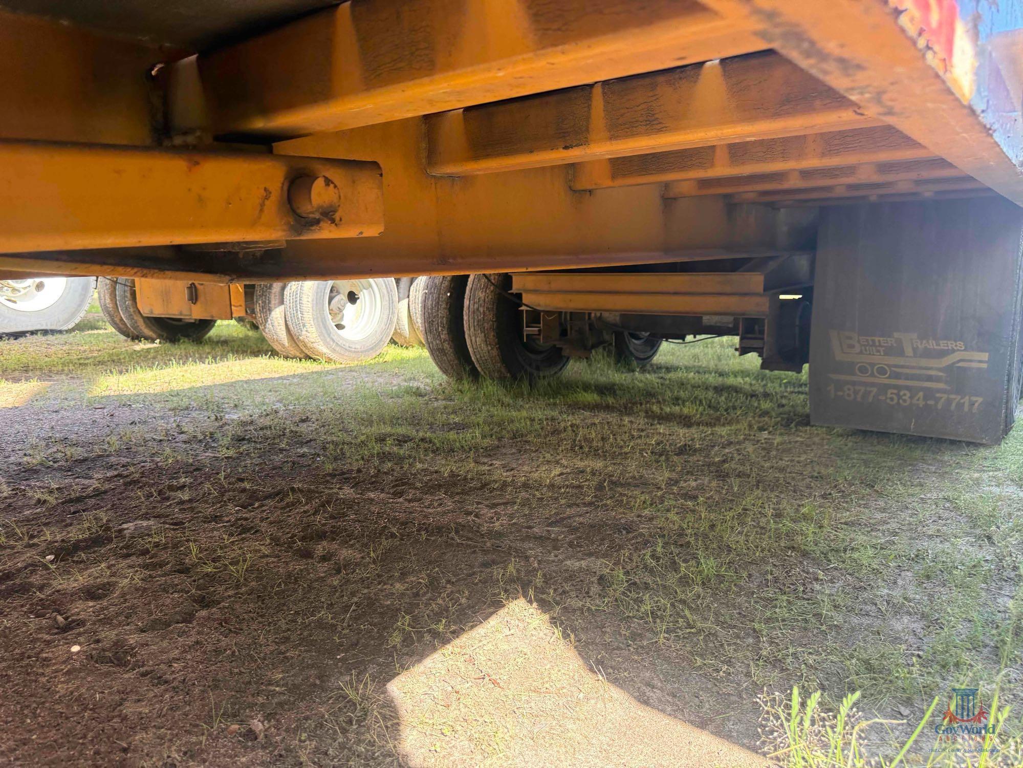 BETTER BUILT TANDEM AXLE EQUIPMENT TRAILER; VIN #4MNFP2922H1000557