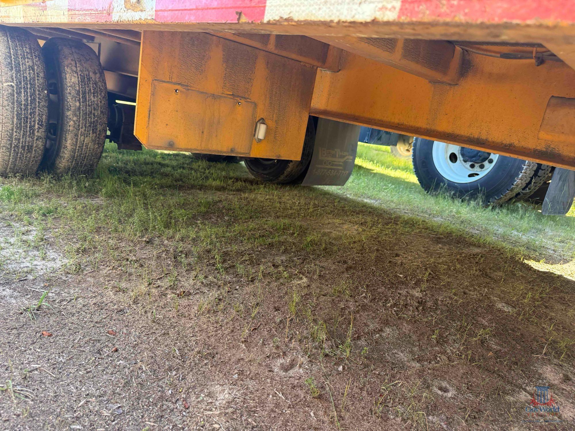 BETTER BUILT TANDEM AXLE EQUIPMENT TRAILER; VIN #4MNFP2922H1000557