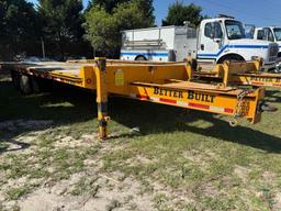 BETTER BUILT TANDEM AXLE EQUIPMENT TRAILER; VIN #4MNFP2922H1000557