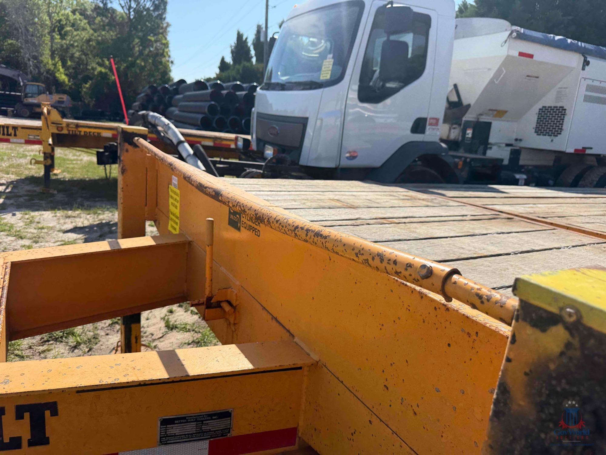 BETTER BUILT TANDEM AXLE EQUIPMENT TRAILER; VIN #4MNFP2922H1000557