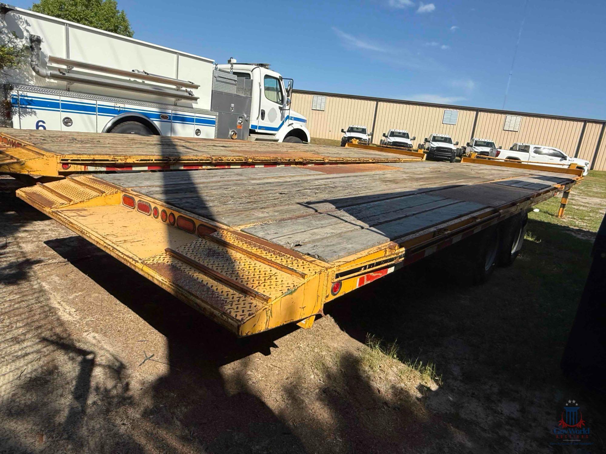 BETTER BUILT TANDEM AXLE EQUIPMENT TRAILER; VIN #4MNFP2922H1000557