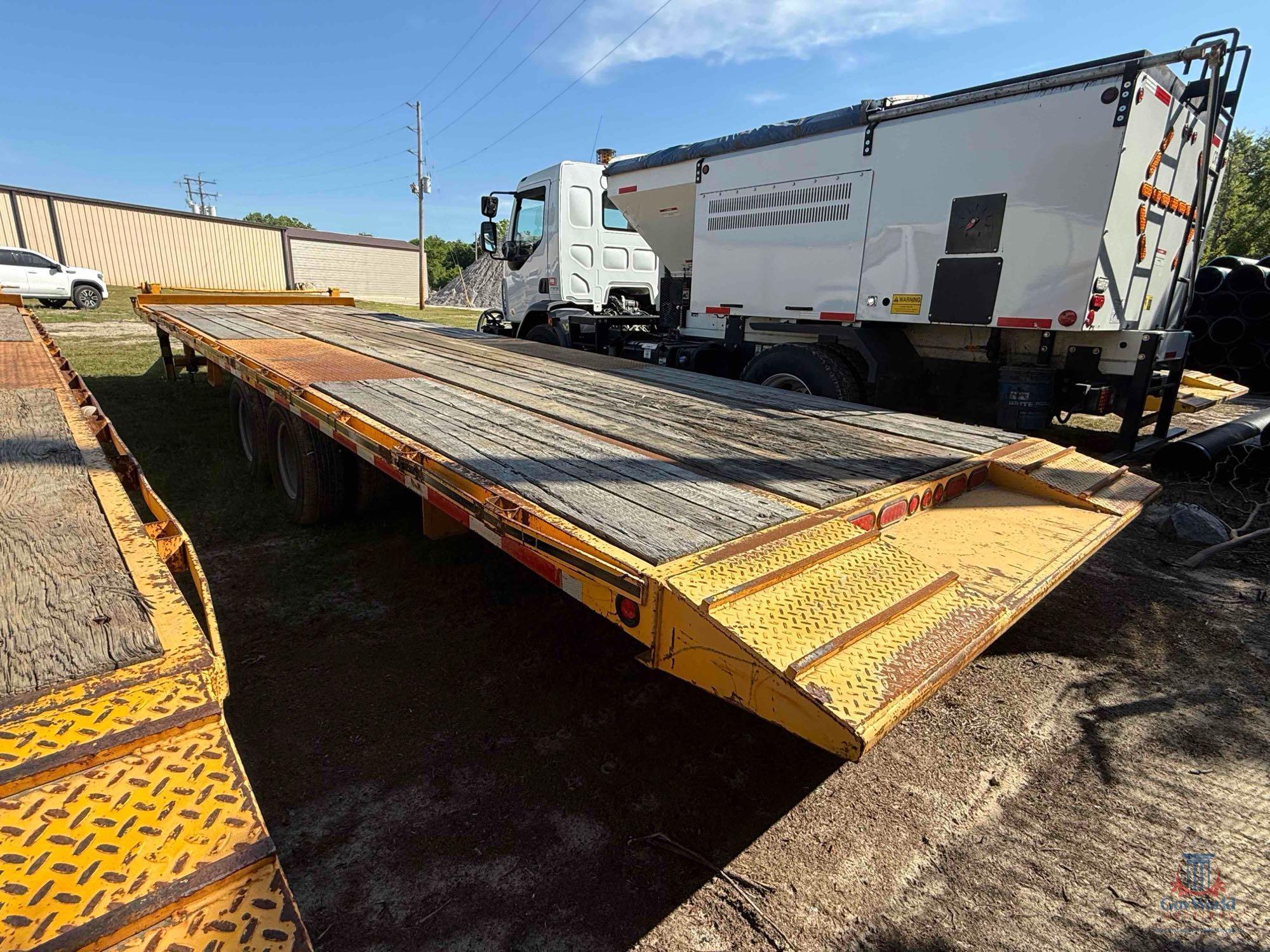 BETTER BUILT TANDEM AXLE EQUIPMENT TRAILER; VIN #4MNFP2922H1000557