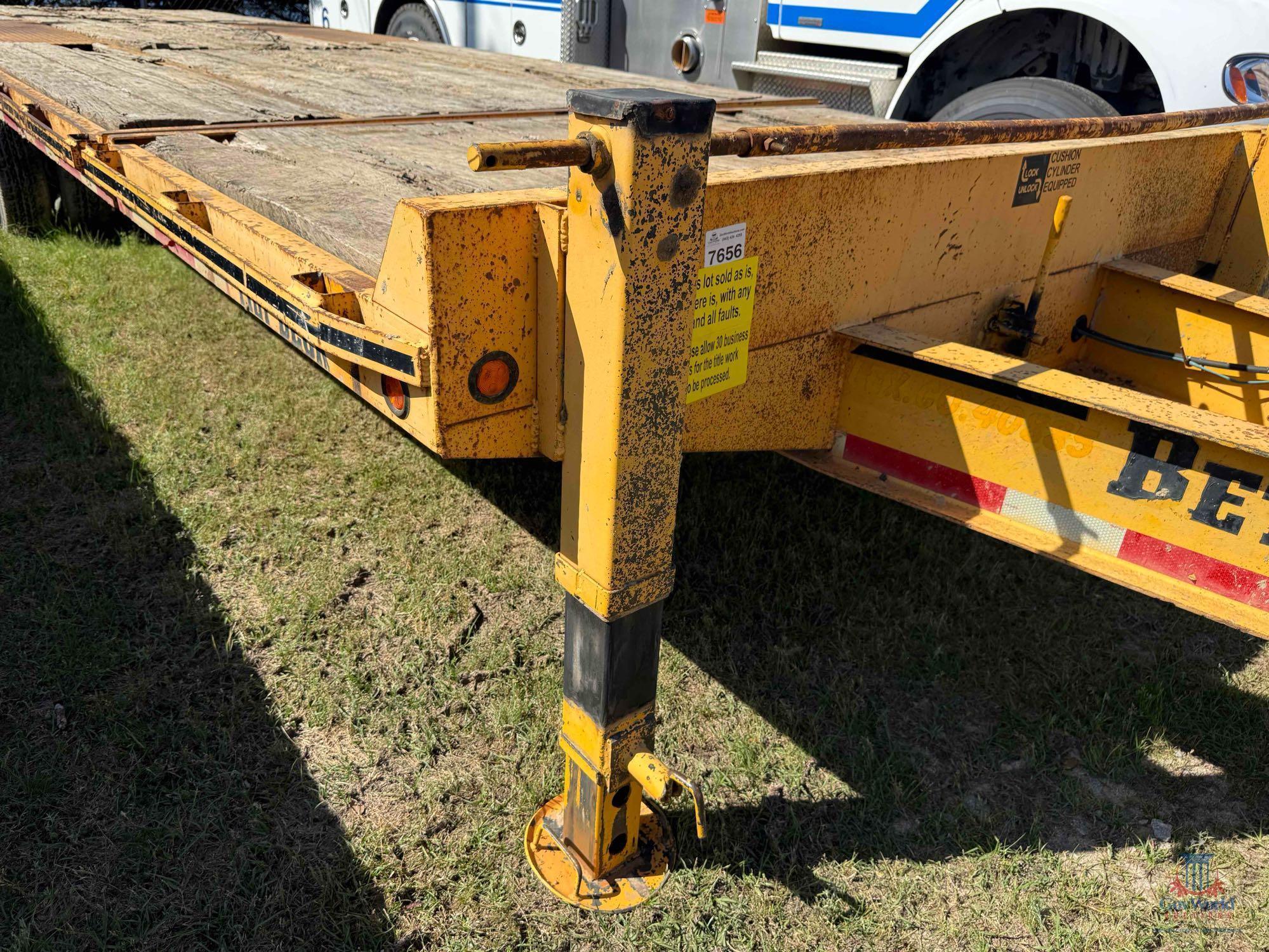 BETTER BUILT TANDEM AXLE EQUIPMENT TRAILER, VIN #4MNFP2924H1000558