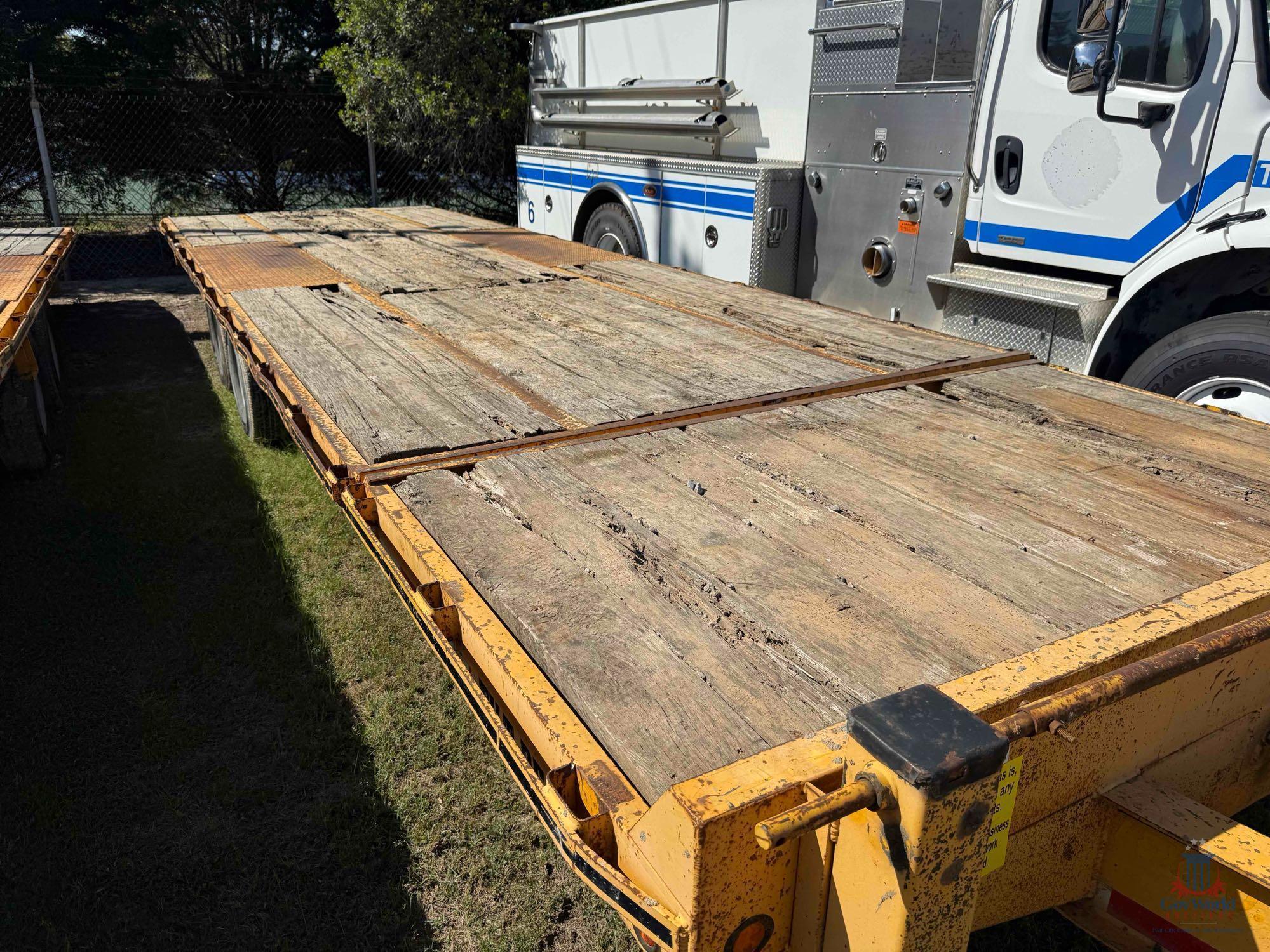 BETTER BUILT TANDEM AXLE EQUIPMENT TRAILER, VIN #4MNFP2924H1000558
