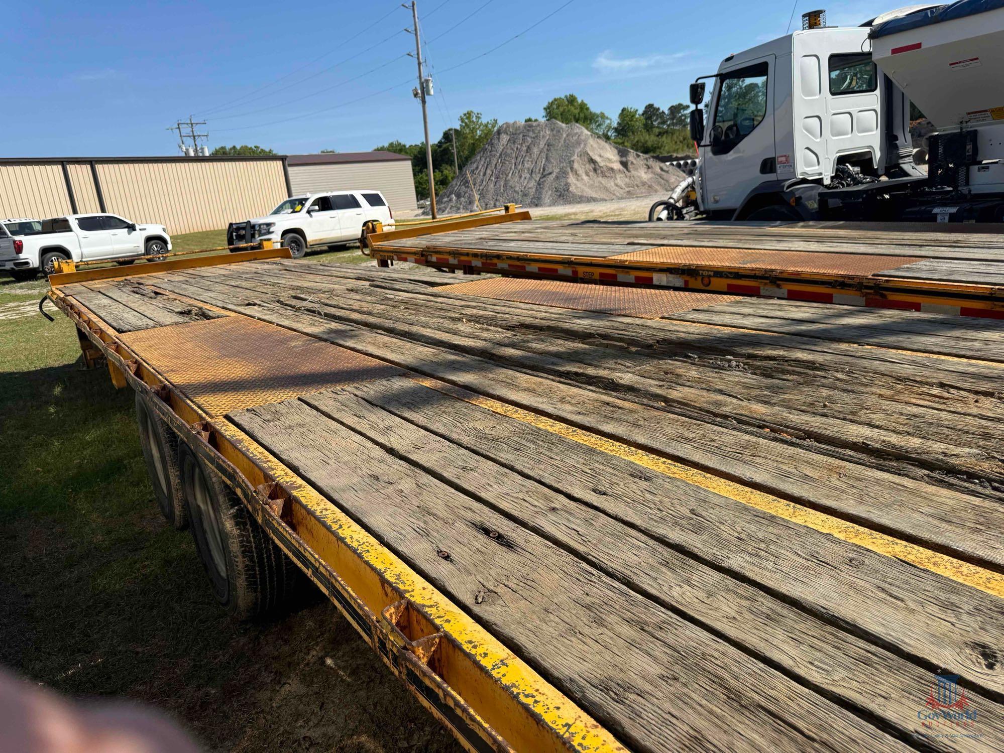 BETTER BUILT TANDEM AXLE EQUIPMENT TRAILER, VIN #4MNFP2924H1000558