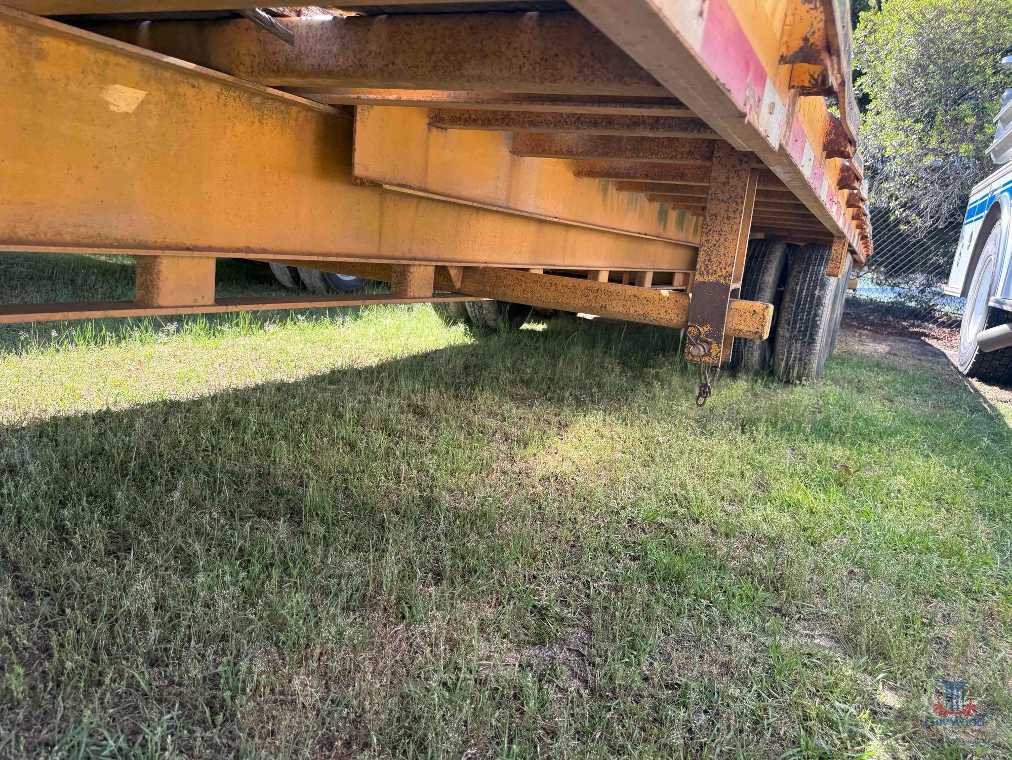 BETTER BUILT TANDEM AXLE EQUIPMENT TRAILER, VIN #4MNFP2924H1000558