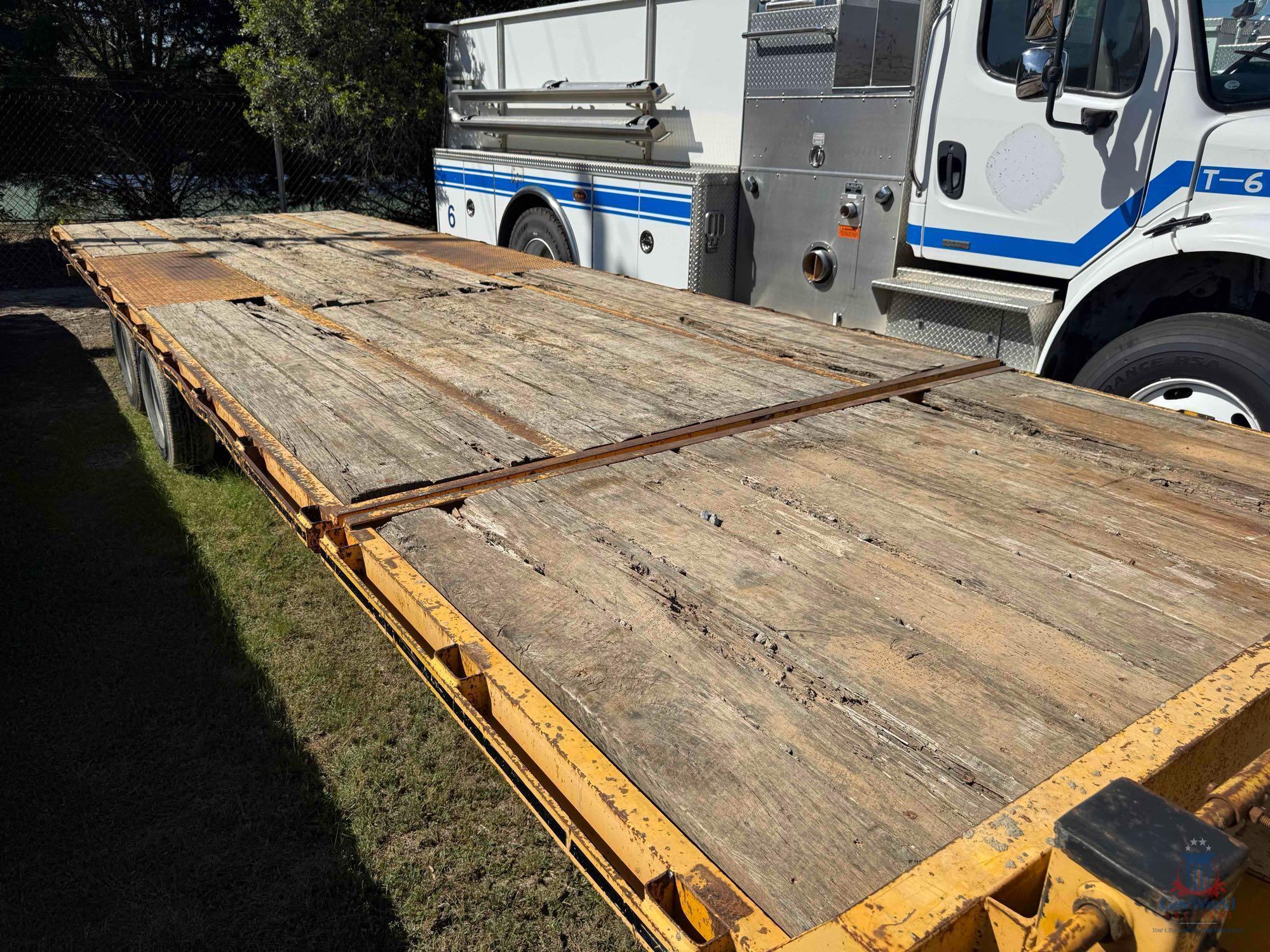 BETTER BUILT TANDEM AXLE EQUIPMENT TRAILER, VIN #4MNFP2924H1000558