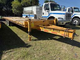 BETTER BUILT TANDEM AXLE EQUIPMENT TRAILER, VIN #4MNFP2924H1000558